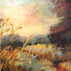 Late Light, Oil on Canvas 18" x 24"